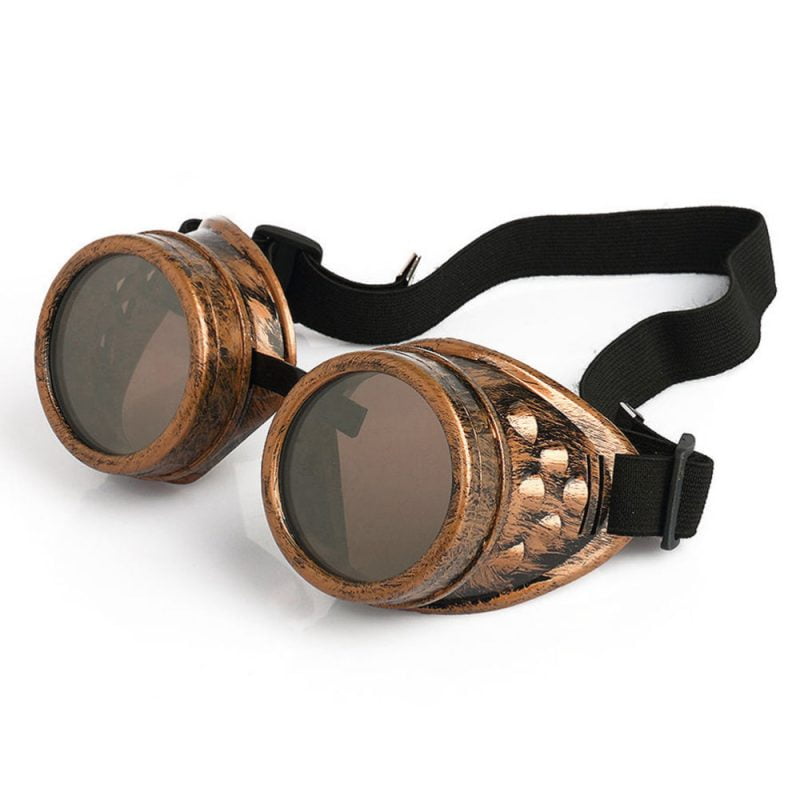 occhiali stile steampunk